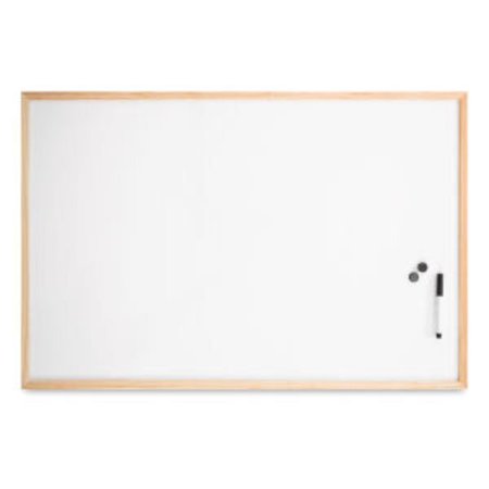 TOSAFOS 24 x 36 in. Pine Wood Frame Magnetic Dry-Erase Board TO2534027
